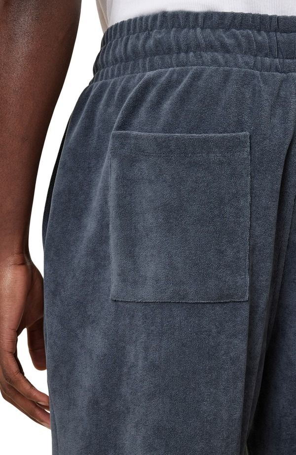 オールセインツ メンズ ボトムス ハーフパンツ・ショーツ ショートパンツ AllSaints Felix Towelling Sweat Shorts Pitched Blue ブルー