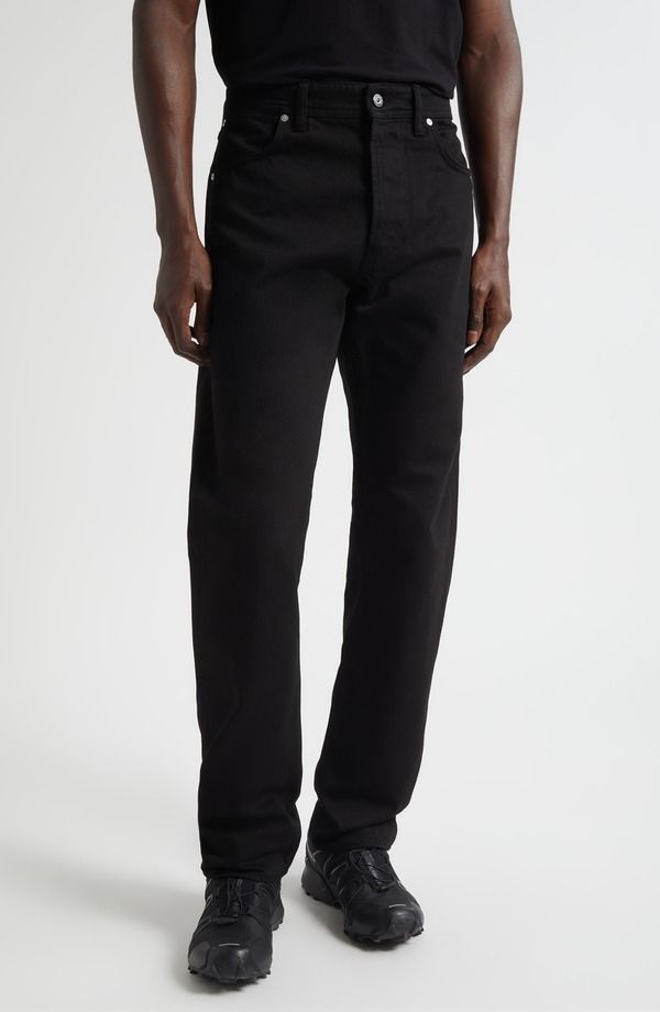 ストーンアイランド メンズ ボトムス デニムパンツ ストレート ジーンズ Stone Island Straight Leg Jeans V0029 Black ブラック