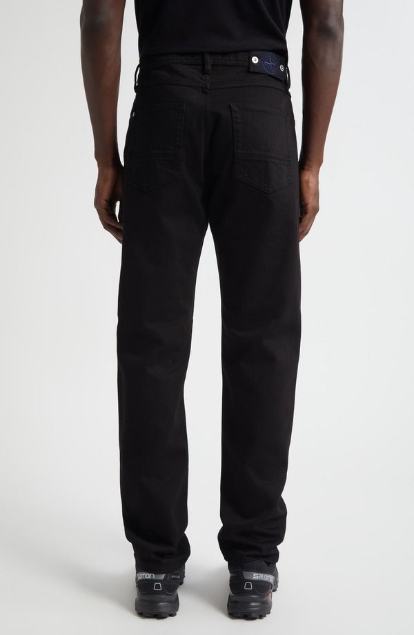 ストーンアイランド メンズ ボトムス デニムパンツ ストレート ジーンズ Stone Island Straight Leg Jeans V0029 Black ブラック