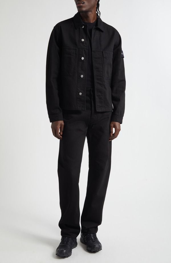 ストーンアイランド メンズ ボトムス デニムパンツ ストレート ジーンズ Stone Island Straight Leg Jeans V0029 Black ブラック