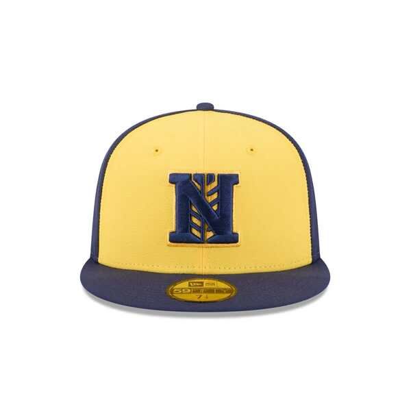 ニューエラ メンズ アクセサリー 帽子 MensNew Era Gold Nashville Sounds Theme Nights 59FIFTY Fitted Hat Gold ゴールド