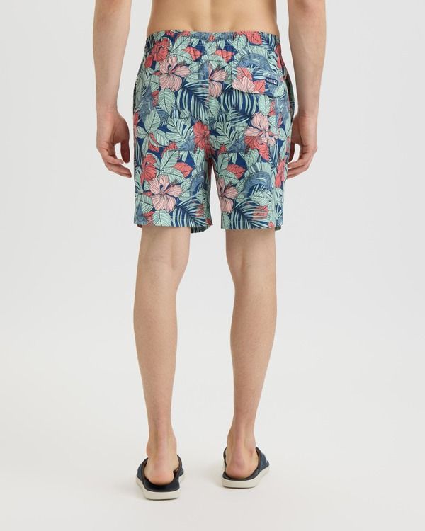 ソルトライフ メンズ ボトムス ハーフパンツ・ショーツ プリント ショートパンツ Salt Life Sailfish Blossom Printed Volley Boardshorts Midni ソルトライフ メンズ ボトムス ハーフパンツ・ショーツ プリント ショートパンツ Salt Life Sailfish Blossom Printed Volley Boardshorts Midni