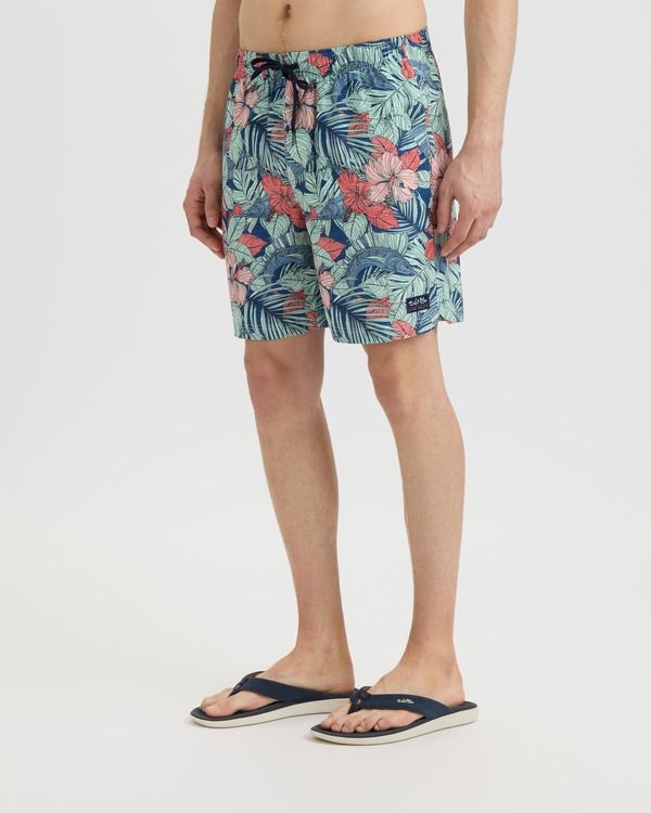 ソルトライフ メンズ ボトムス ハーフパンツ・ショーツ プリント ショートパンツ Salt Life Sailfish Blossom Printed Volley Boardshorts Midni ソルトライフ メンズ ボトムス ハーフパンツ・ショーツ プリント ショートパンツ Salt Life Sailfish Blossom Printed Volley Boardshorts Midni