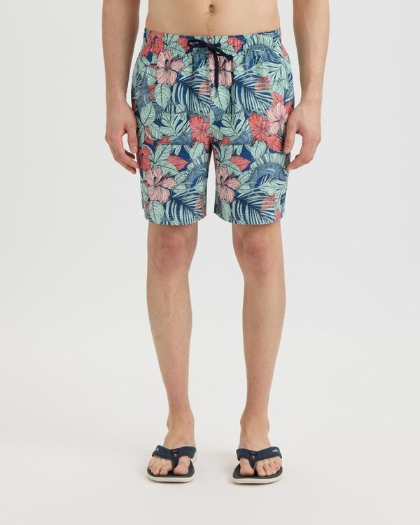 ソルトライフ メンズ ボトムス ハーフパンツ・ショーツ プリント ショートパンツ Salt Life Sailfish Blossom Printed Volley Boardshorts Midni