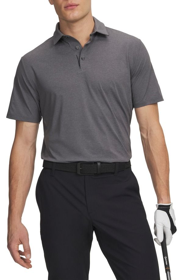 アンダーアーマー メンズ トップス ポロシャツ Under Armour UArmourDry Solid Performance Golf Polo Castlerock