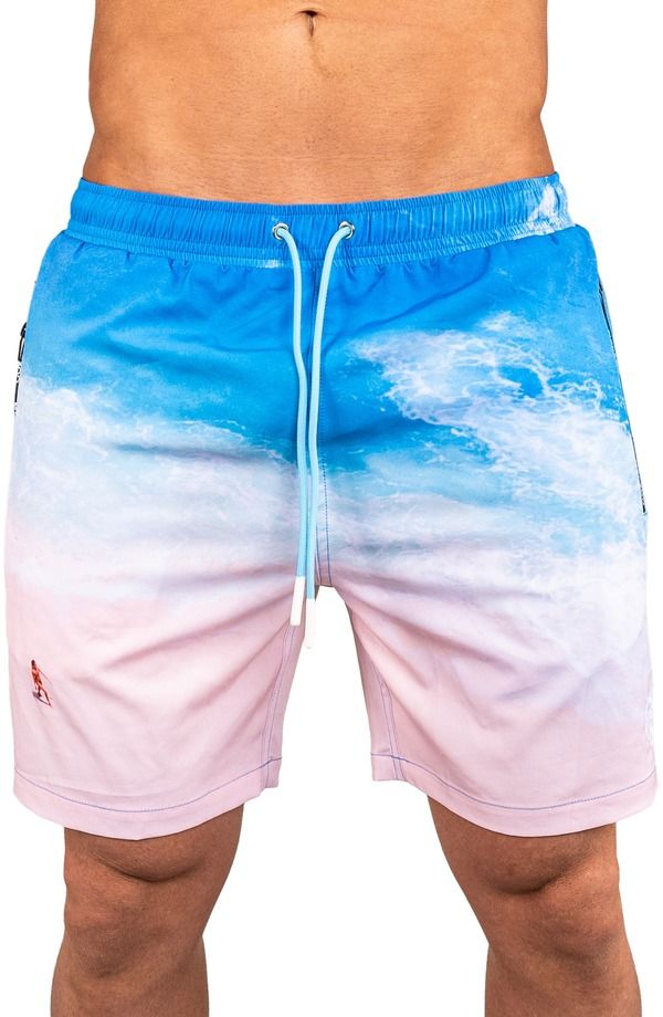 マセオ メンズ 水着 ハーフパンツ・ショーツ Maceoo Swim Lion Beach Swim Trunks Blue ブルー