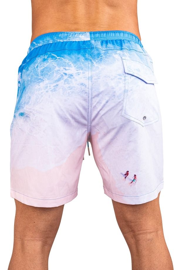 マセオ メンズ 水着 ハーフパンツ・ショーツ Maceoo Swim Lion Beach Swim Trunks Blue ブルー