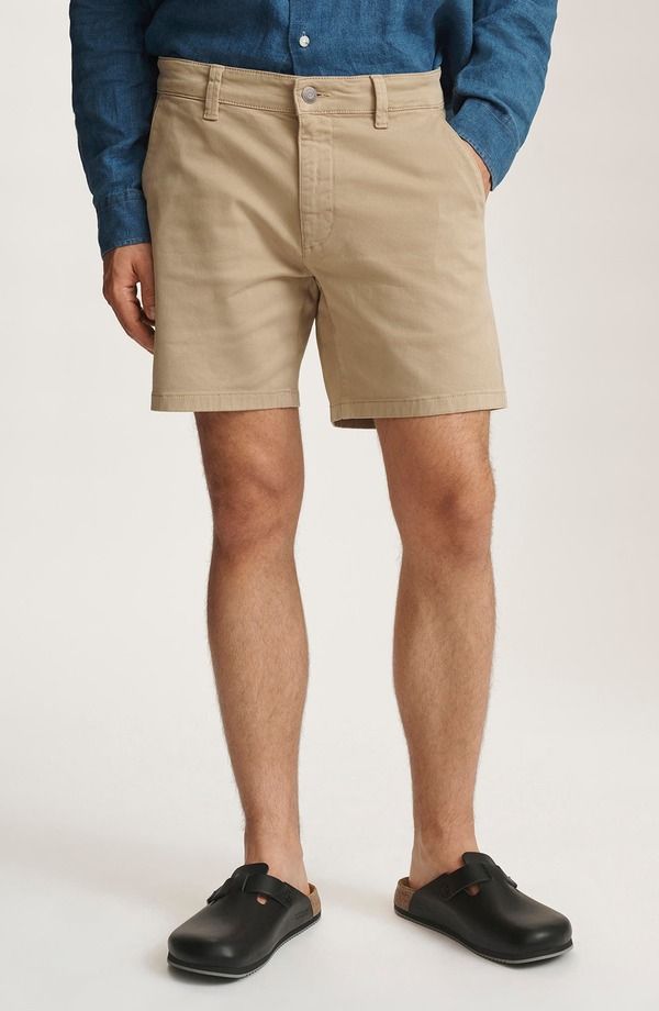 マーヴィ ジーンズ メンズ ボトムス ハーフパンツ・ショーツ ショートパンツ Mavi Jeans Nate Flat Front Stretch Twill Shorts Khaki Casual