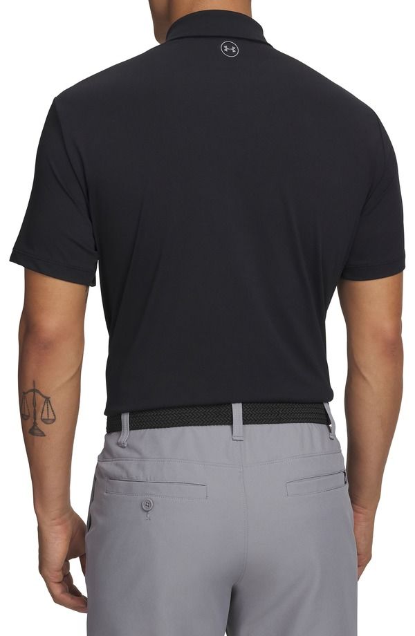 アンダーアーマー メンズ トップス ポロシャツ Under Armour UArmourDry Solid Performance Golf Polo Black ブラック アンダーアーマー メンズ トップス ポロシャツ Under Armour UArmourDry Solid Performance Golf Polo Black ブラック