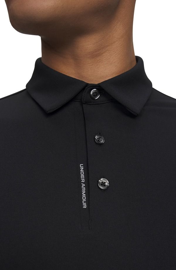 アンダーアーマー メンズ トップス ポロシャツ Under Armour UArmourDry Solid Performance Golf Polo Black ブラック アンダーアーマー メンズ トップス ポロシャツ Under Armour UArmourDry Solid Performance Golf Polo Black ブラック