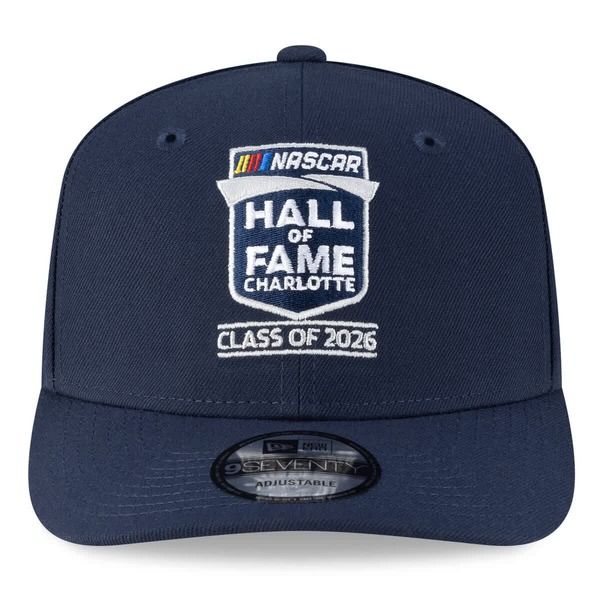 ニューエラ メンズ アクセサリー 帽子 Mens New Era Navy NASCAR Hall ofame Class of 2026 9SEVENTY Adjustable Hat Navy ネ