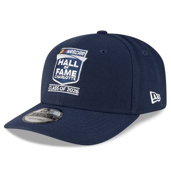 ニューエラ メンズ アクセサリー 帽子 Mens New Era Navy NASCAR Hall ofame Class of 2026 9SEVENTY Adjustable Hat Navy ネ