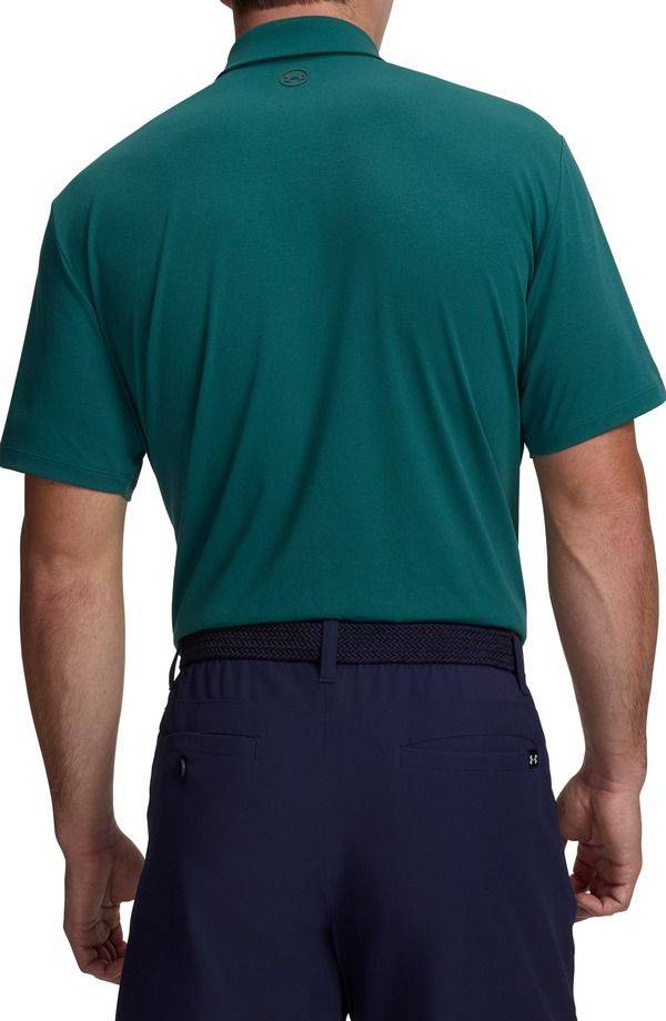 アンダーアーマー メンズ トップス ポロシャツ Under Armour UArmourDry Solid Performance Golf Polo Rack Green グリーン