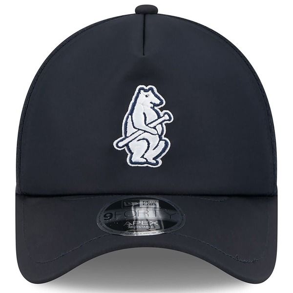 ニューエラ メンズ アクセサリー 帽子 Mens New Era Navy Chicago Cubs 2026 Batting Practice Alternate Apex 9FORTY Adjus
