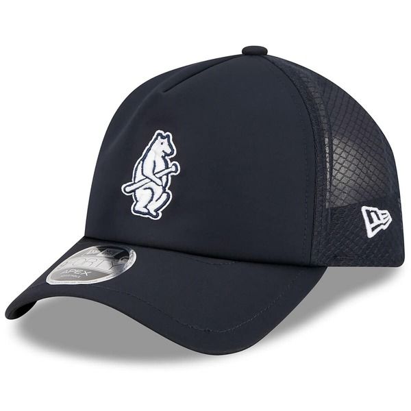 ニューエラ メンズ アクセサリー 帽子 Mens New Era Navy Chicago Cubs 2026 Batting Practice Alternate Apex 9FORTY Adjus