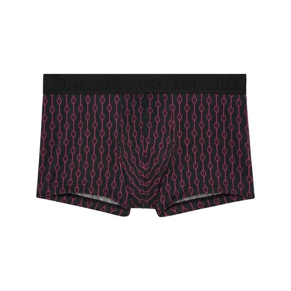 ホム メンズ アンダーウェア トランクス HOM Dunes Trunk Red Print レッド