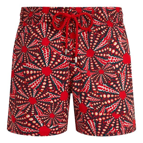 ヴィルブレクイン メンズ 水着 ハーフパンツ・ショーツ Vilebrequin Mens Oursinadestretch Swim Trunks Coquelicot