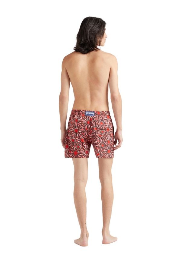 ヴィルブレクイン メンズ 水着 ハーフパンツ・ショーツ Vilebrequin Mens Oursinadestretch Swim Trunks Coquelicot