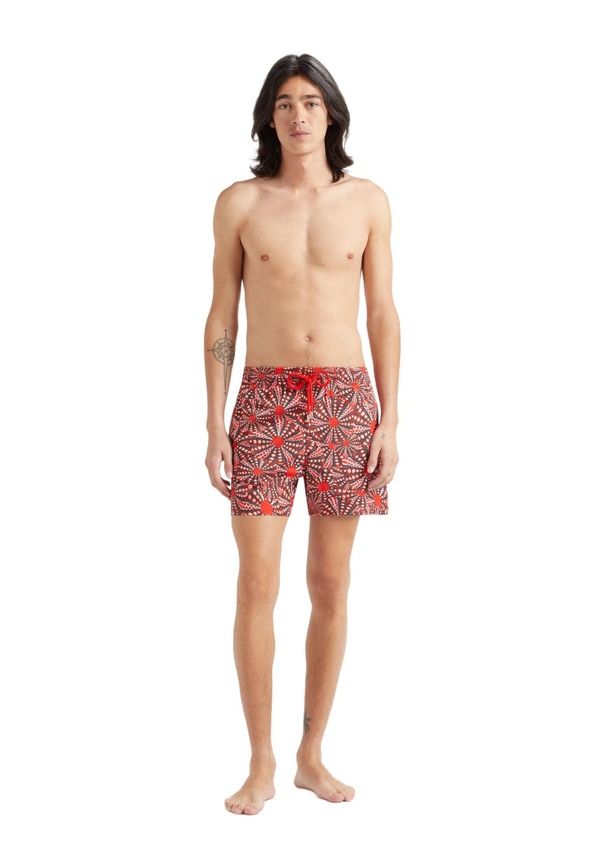 ヴィルブレクイン メンズ 水着 ハーフパンツ・ショーツ Vilebrequin Mens Oursinadestretch Swim Trunks Coquelicot
