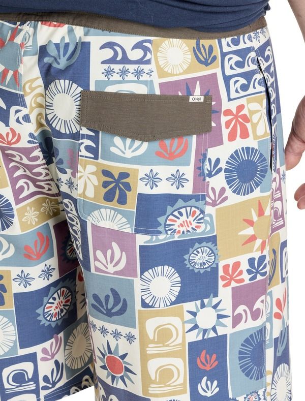 オニール メンズ 水着 ハーフパンツ・ショーツ トール ショートパンツ ONeill Big Tall RetroInspired Cruzer Board Shorts Multi マルチカラー