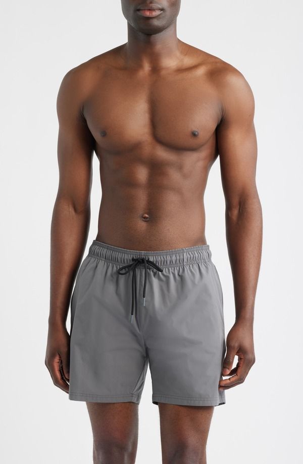 ボス メンズ 水着 ハーフパンツ・ショーツ BOSShark Swim Trunks Grey グレー