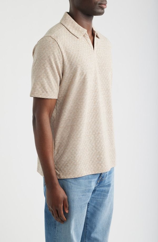 ジョンストンアンドマーフィー メンズ トップス ポロシャツ Johnston Murphy Basketweave Johnny Collar Polo Tan タン ジョンストンアンドマーフィー メンズ トップス ポロシャツ Johnston Murphy Basketweave Johnny Collar Polo Tan タン