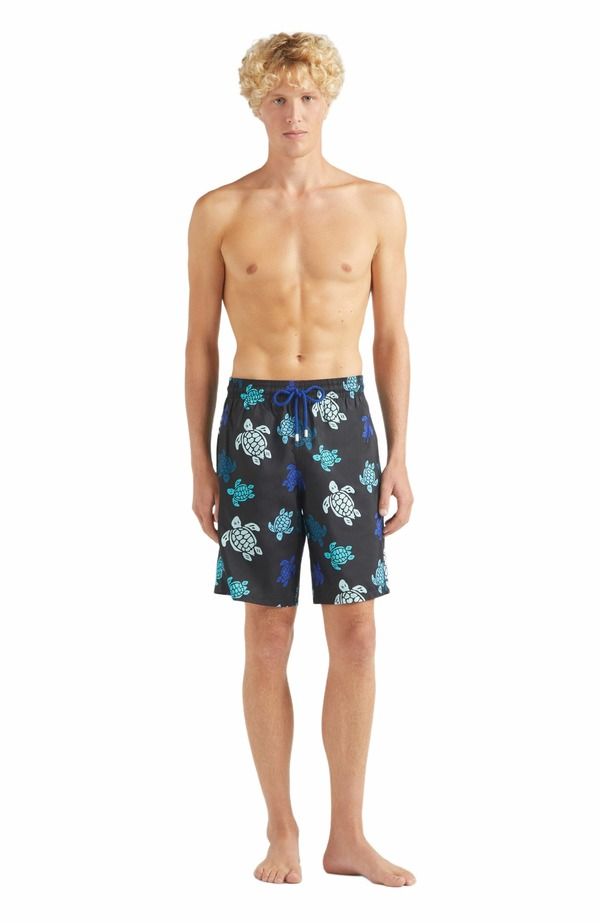 ヴィルブレクイン メンズ 水着 ハーフパンツ・ショーツ Vilebrequin Mens Multicolor Tortues UltraLight and Packable Swim Trunks