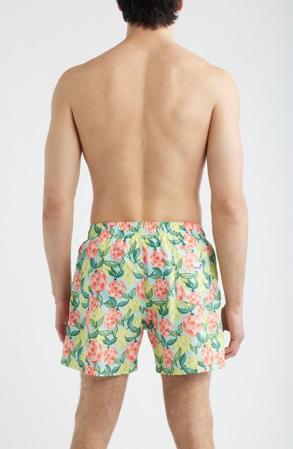 ボーディーズ メンズ 水着 ハーフパンツ・ショーツ プリント Boardies Citrus Disco Print Swim Trunks Multi マルチカラー