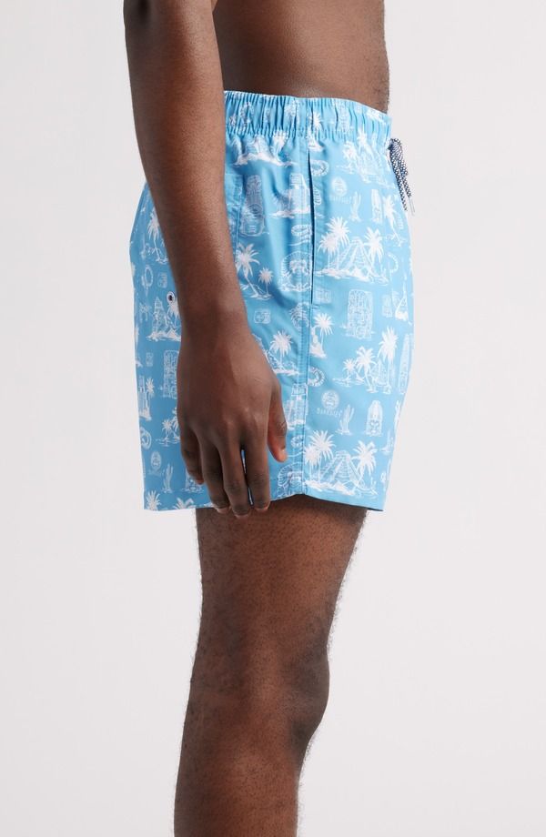 ボーディーズ メンズ 水着 ハーフパンツ・ショーツ プリント Boardies Printed Swim Trunks Blue ブルー