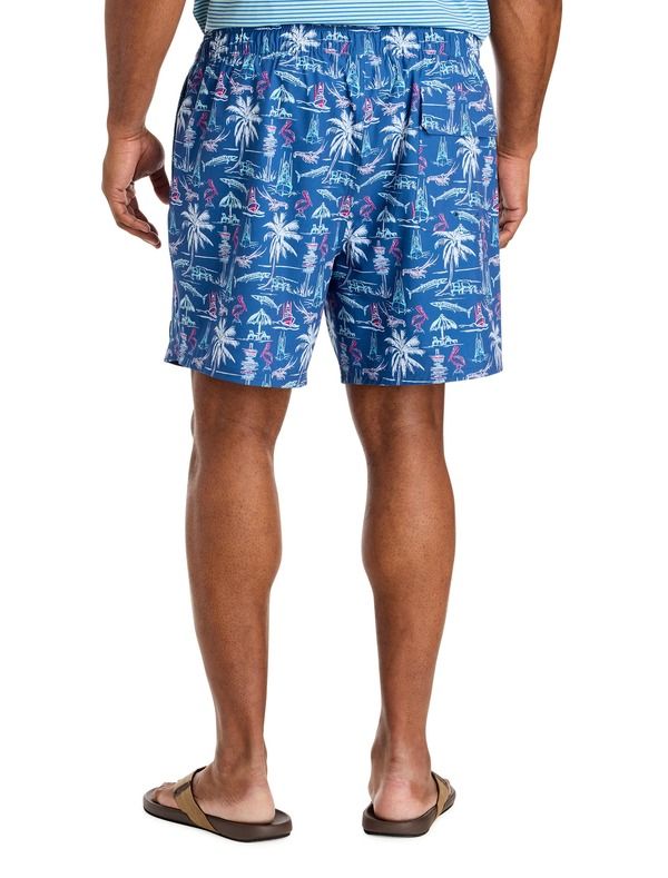 ヴァインヤードヴァインズ メンズ 水着 ハーフパンツ・ショーツ プリントール vineyard vines Big Tall Printed Chappy Swim Trunks Keys Moons