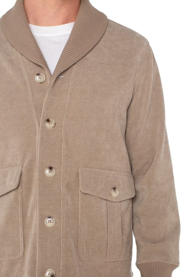 リヴァプール ロサンゼルス メンズ アウター パーカー・スウェット コーデュロイ ジャケット Liverpoolos Angeleshawl Collar Corduroy Jacketaupe トー