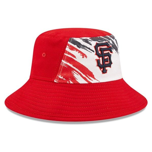 ニューエラ メンズ アクセサリー 帽子 Mens New Era Red San Francisco Giants 2022 4th of July Bucket Hat Red レッド ニューエラ メンズ アクセサリー 帽子 Mens New Era Red San Francisco Giants 2022 4th of July Bucket Hat Red レッド