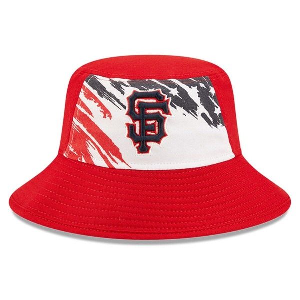 ニューエラ メンズ アクセサリー 帽子 Mens New Era Red San Francisco Giants 2022 4th of July Bucket Hat Red レッド ニューエラ メンズ アクセサリー 帽子 Mens New Era Red San Francisco Giants 2022 4th of July Bucket Hat Red レッド