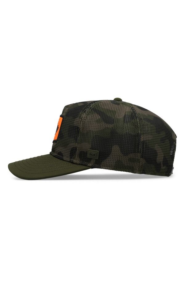 メリン メンズ アクセサリー 帽子 メッシュ Melin Odysea Mac Retro Hydro Unstructured Micromesh Snapback Hat Olive Camo オ