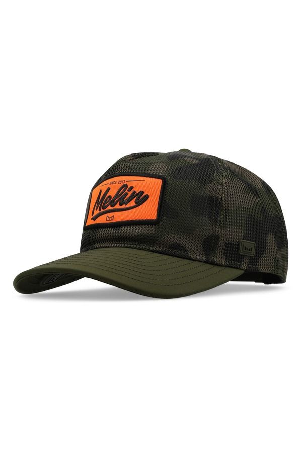 メリン メンズ アクセサリー 帽子 メッシュ Melin Odysea Mac Retro Hydro Unstructured Micromesh Snapback Hat Olive Camo オ