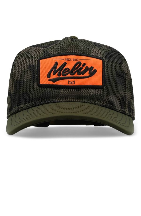 メリン メンズ アクセサリー 帽子 メッシュ Melin Odysea Mac Retro Hydro Unstructured Micromesh Snapback Hat Olive Camo オ