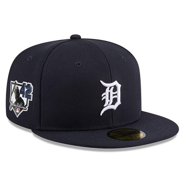 ニューエラ メンズ アクセサリー 帽子 Mens New Era Navy Detroitigers 2026 Jackie Robinson Day 59FIFTY Fitted Hat Navy