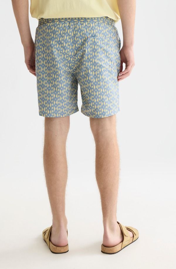 スコッチアンドソーダ メンズ ボトムス ハーフパンツ・ショーツ プリント Scotch Soda Geo Print Midlength Swim Trunks Cactustripe Infinit スコッチアンドソーダ メンズ ボトムス ハーフパンツ・ショーツ プリント Scotch Soda Geo Print Midlength Swim Trunks Cactustripe Infinit
