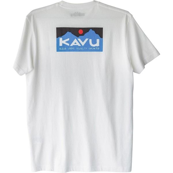 カブー メンズ トップス Tシャツ KAVU Klear Abovetch ArtShirt Mens Off White オフホワイト