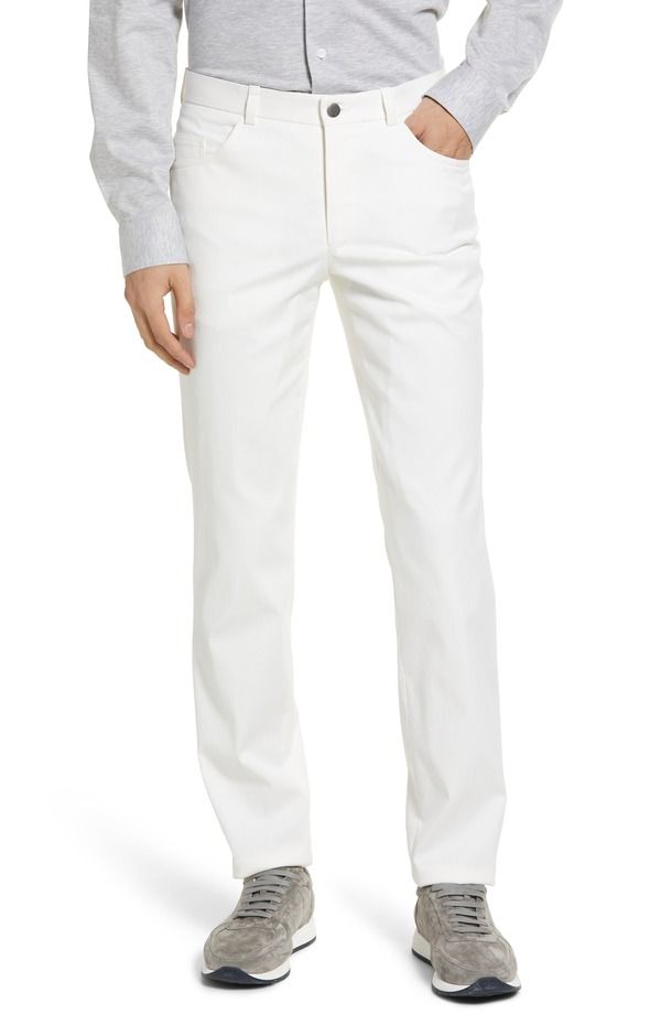 ジャックビクター メンズ ボトムス カジュアルパンツ Jack Victor Sage FivePocket Pants White ホワイト