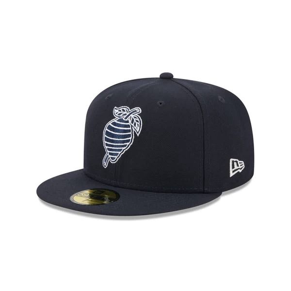 ニューエラ メンズ アクセサリー 帽子 MensNew Era Navy Charlotte Knights Theme Nights 59FIFTY Fitted Hat Navy ネイビー