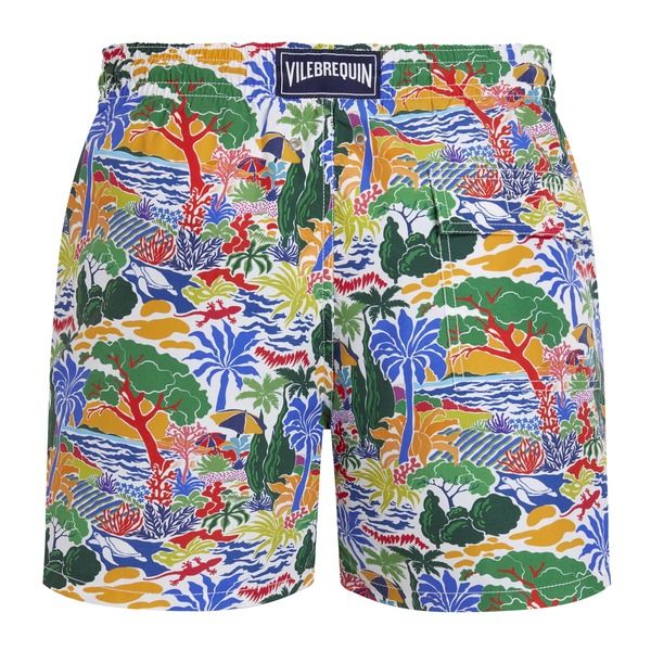 ヴィルブレクイン メンズ 水着 ハーフパンツ・ショーツ ショートパンツ Vilebrequin Men Swim Shortseaside Life White ホワイト