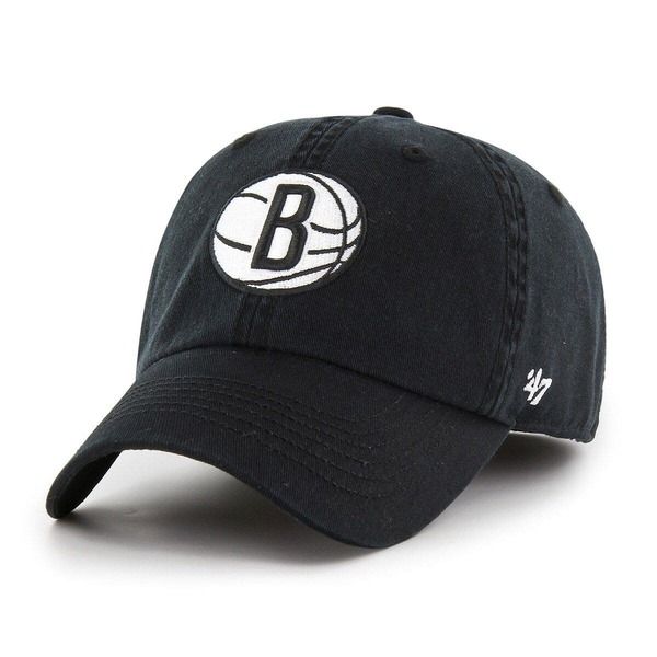 フォーティーセブン メンズ アクセサリー 帽子 Mens 47 Black Brooklynets Classic Franchise Fitted Hat Black ブラック
