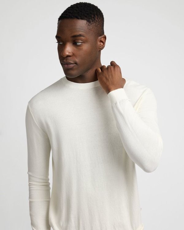 オニア メンズ アウター パーカー・スウェット クルーネック セーター コットン ニット Onia Fine Cotton Knit Long Sleeve Crewneck Sweater Egre オニア メンズ アウター パーカー・スウェット クルーネック セーター コットン ニット Onia Fine Cotton Knit Long Sleeve Crewneck Sweater Egre