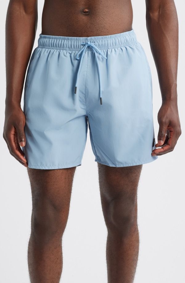 ボス メンズ 水着 ハーフパンツ・ショーツ BOSS Dive Swim Trunks Open Blue ブルー