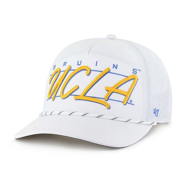 フォーティーセブン メンズ アクセサリー 帽子 Mens 47 White UCLA Bruins Condor Hitch brrr Adjustable Hat White ホワイト