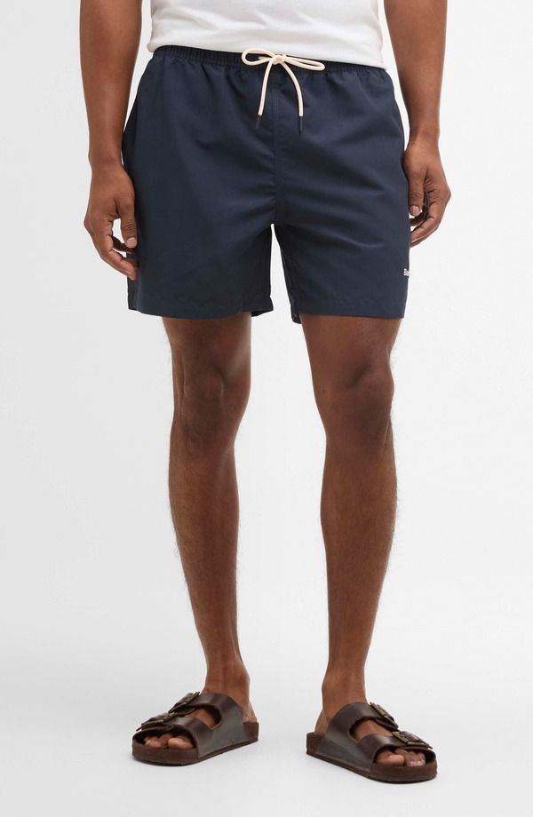バブアー メンズ 水着 ハーフパンツ・ショーツ Barbour Watereactive Tartan Swim Trunks Navy ネイビー