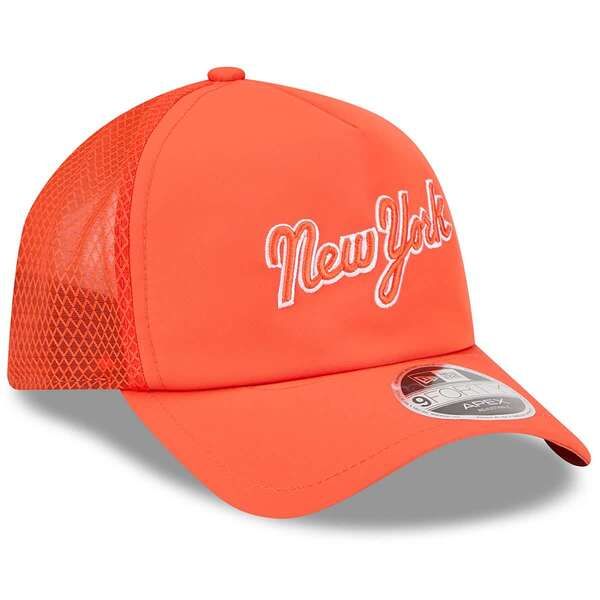 ニューエラ メンズ アクセサリー 帽子 Mens New Era Orange New York Mets 2026 Batting Practice Apex 9FORTY Adjustable T ニューエラ メンズ アクセサリー 帽子 Mens New Era Orange New York Mets 2026 Batting Practice Apex 9FORTY Adjustable T