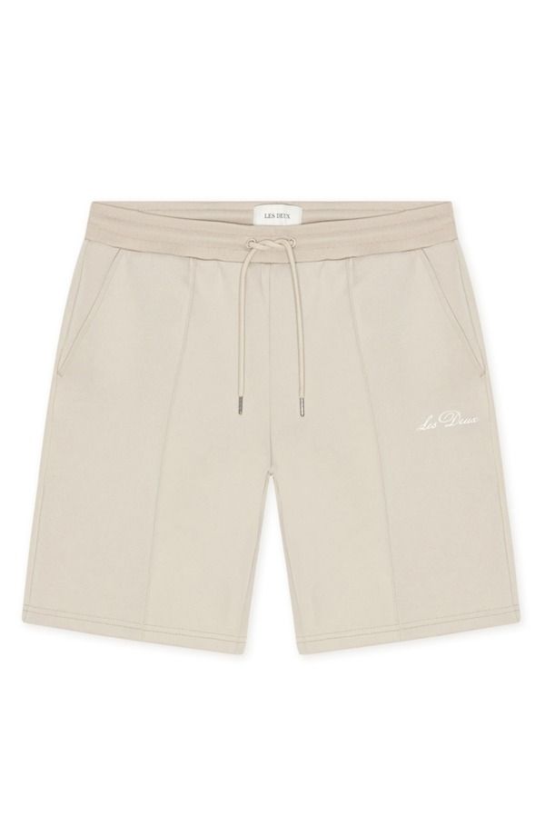 レ ドゥ メンズ ボトムス ハーフパンツ・ショーツ ショートパンツ Les Deux Ballier Crew Track Shorts Light Sand サンド