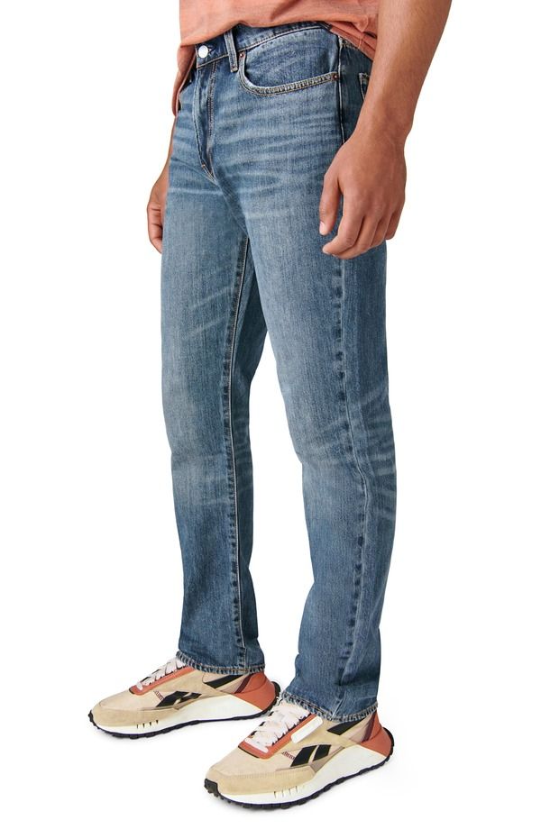 ラッキーブランド メンズ ボトムス デニムパンツ ジーンズ Lucky Brand Slim Straight Jeans Henderson ラッキーブランド メンズ ボトムス デニムパンツ ジーンズ Lucky Brand Slim Straight Jeans Henderson